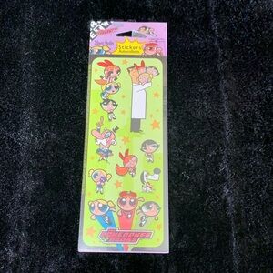 Vintage PowerPuff Girls Stickers Cartoon Network 2 sheets American Greeting